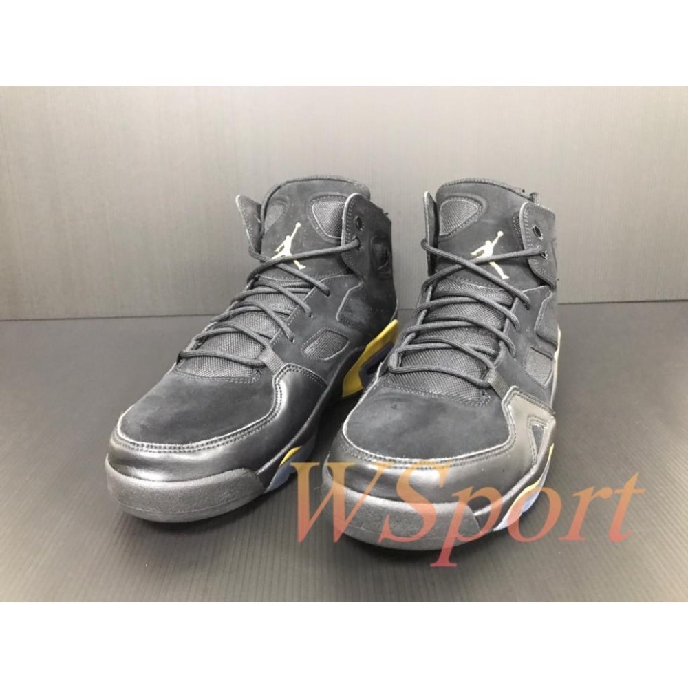 【WS】NIKE AIR JORDAN FLIGHT CLUB 91 男鞋 全黑 高統 大氣墊  DC7329-007-細節圖2