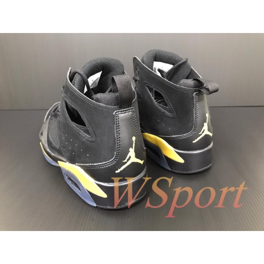 【WS】NIKE AIR JORDAN FLIGHT CLUB 91 男鞋 全黑 高統 大氣墊  DC7329-007-細節圖3