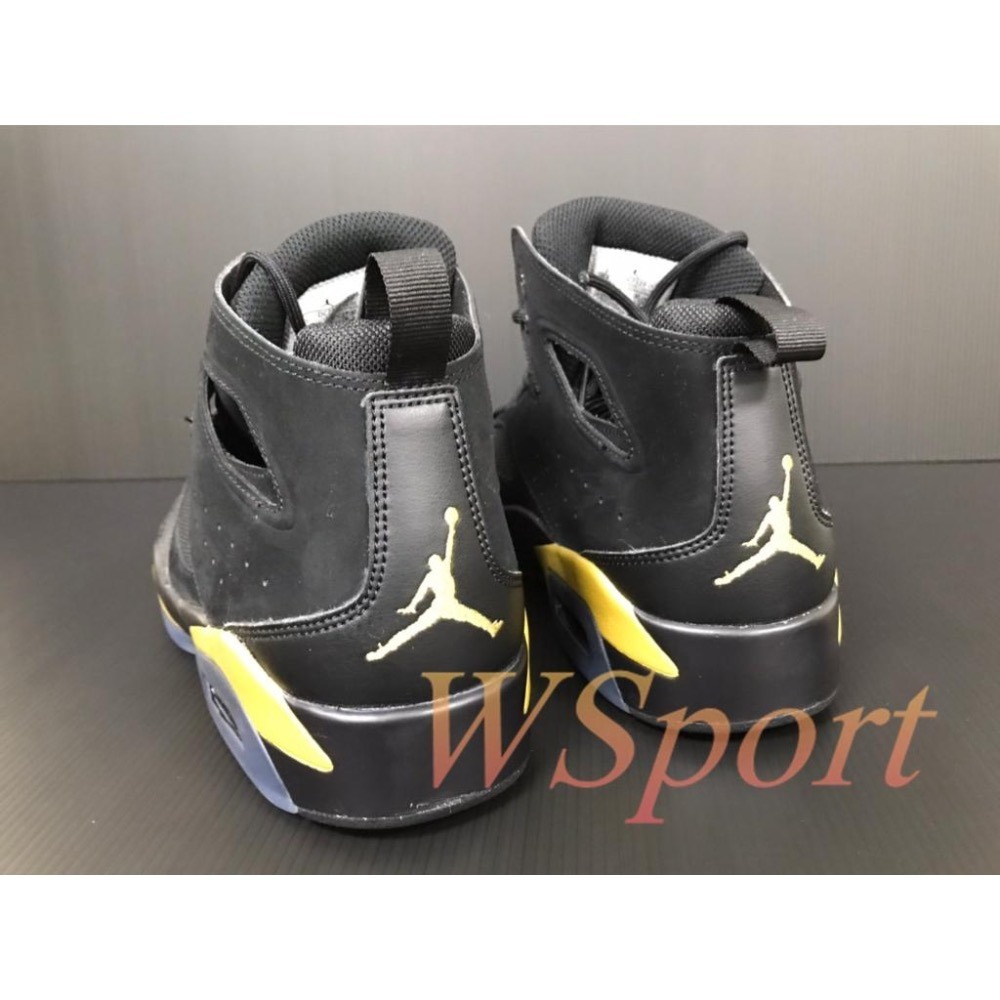 【WS】NIKE AIR JORDAN FLIGHT CLUB 91 男鞋 全黑 高統 大氣墊  DC7329-007-細節圖4