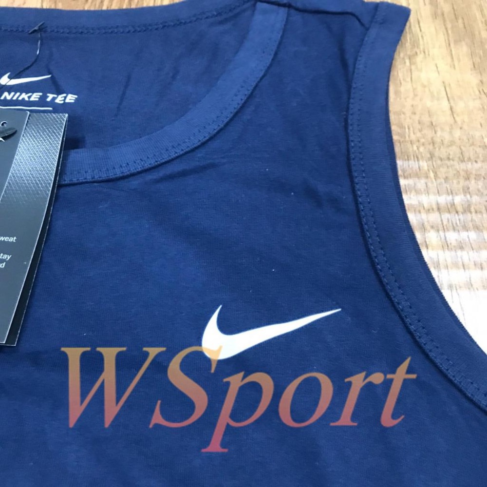 【WS】NIKE DRI-FIT 男 跑步 訓練 健身 運動 上衣 背心 藍 AR6070-451 深藍436 綠320-細節圖3