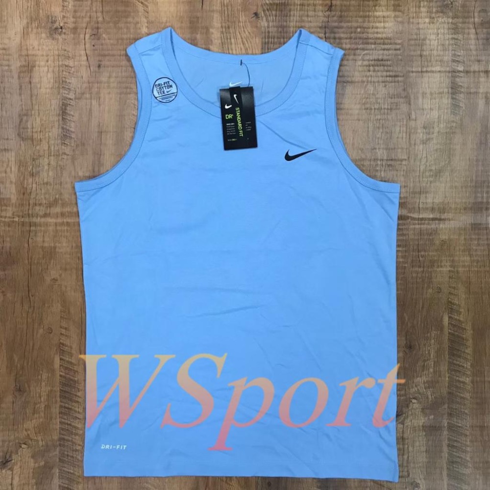 【WS】NIKE DRI-FIT 男 跑步 訓練 健身 運動 上衣 背心 藍 AR6070-451 深藍436 綠320-細節圖4