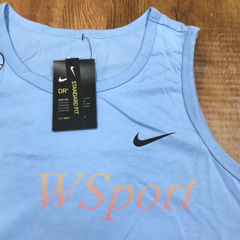 【WS】NIKE DRI-FIT 男 跑步 訓練 健身 運動 上衣 背心 藍 AR6070-451 深藍436 綠320-細節圖6