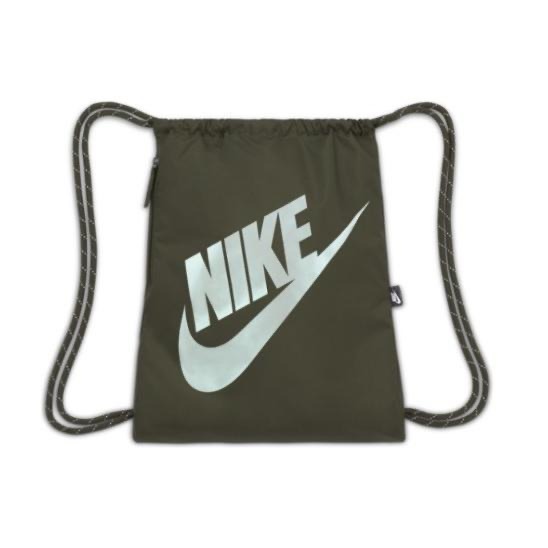 【WS】NIKE HERITAGE 運動 休閒 健身 後背包 束口袋 藍黃 DC4245-410 綠 325-細節圖7