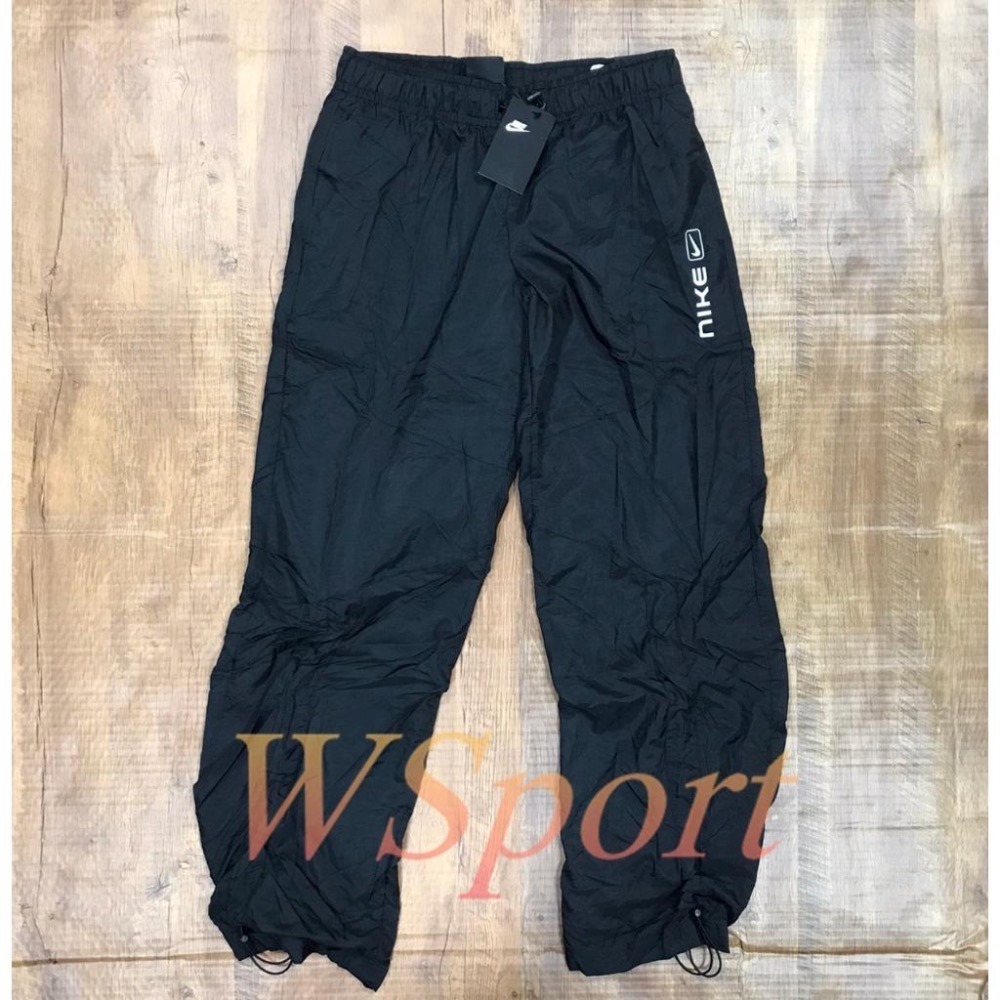 【WS】NIKE W NSW SUIT PANT 女款 黑 運動 休閒 長褲 縮口褲 風褲 CZ9770-010-細節圖5
