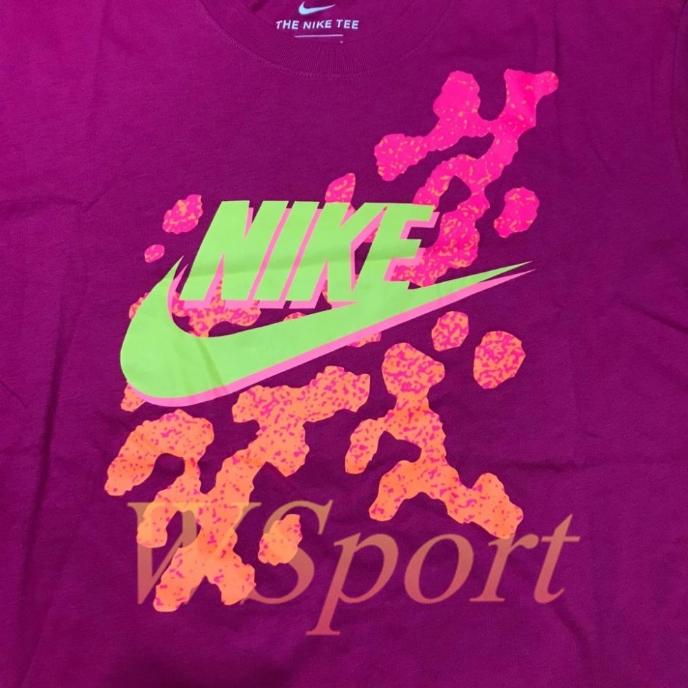 【WS】NIKE AS M NSW 男款 潑墨 LOGO 運動 休閒 短袖 短T DD1279-615-細節圖7