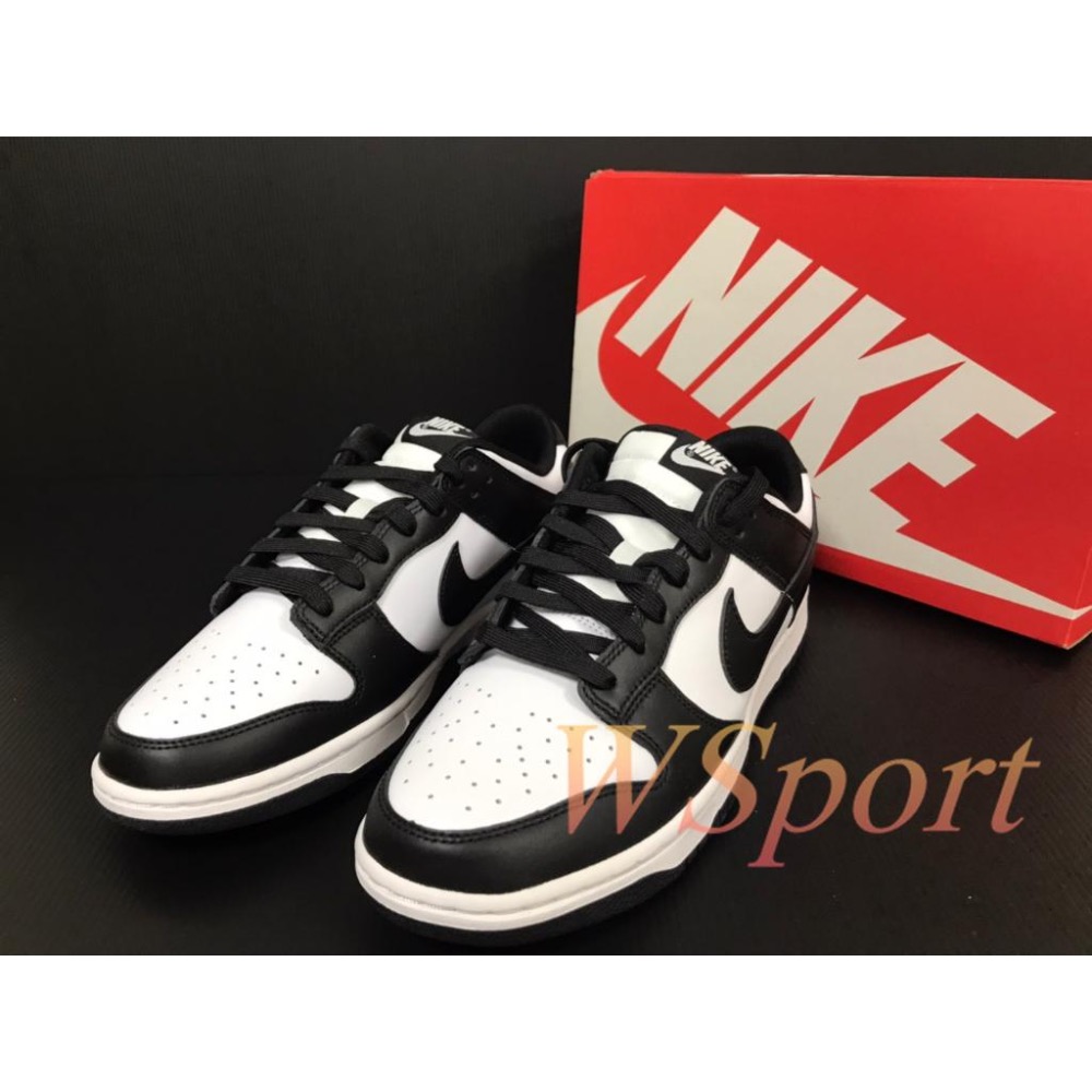 【WS】NIKE DUNK LOW “Black Panda” 黑白 熊貓 滑板 休閒鞋 DD1391-100-細節圖5