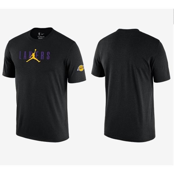 【WS】NIKE JORDAN LAKERS TEE 男款 湖人隊 LBJ 運動 籃球 短袖 短T DA6513-010-細節圖9