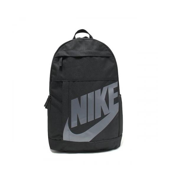 【WS】NIKE ELMNTL BKPK  書包 運動 休閒 健身 後背包 黑白 DD0559-001 黑灰 011-細節圖9