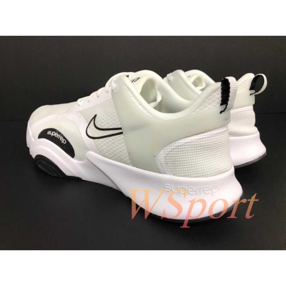 【WS】NIKE SUPERREP GO 2 男鞋 白黑 運動 健身 避震 支撐 訓練鞋 CZ0604-100-細節圖5