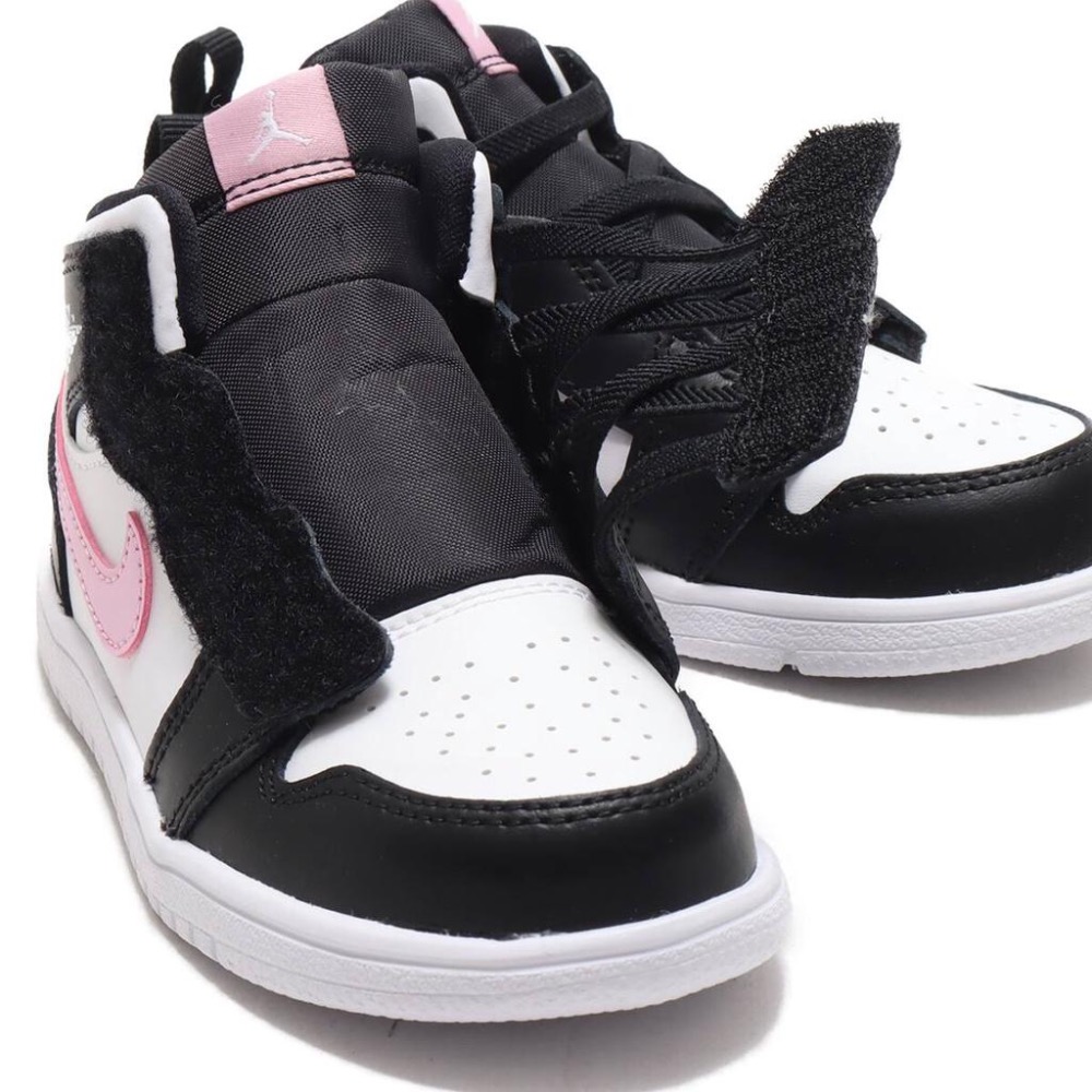 【WS】AIR JORDAN 1 MID ALT (TD) 櫻花粉 AJ1 籃球鞋 小童鞋 AT4613-103-細節圖7