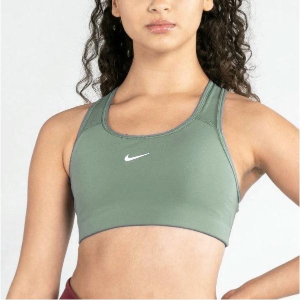 【WS】NIKE SWOOSH BRA 中度支撐 訓練 健身 慢跑 運動 內衣 BV3637-357-細節圖3