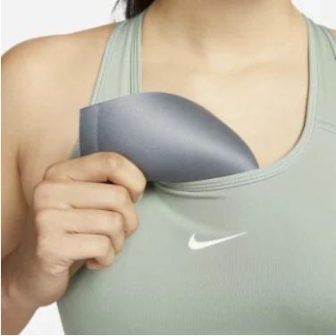 【WS】NIKE SWOOSH BRA 中度支撐 訓練 健身 慢跑 運動 內衣 BV3637-357-細節圖4