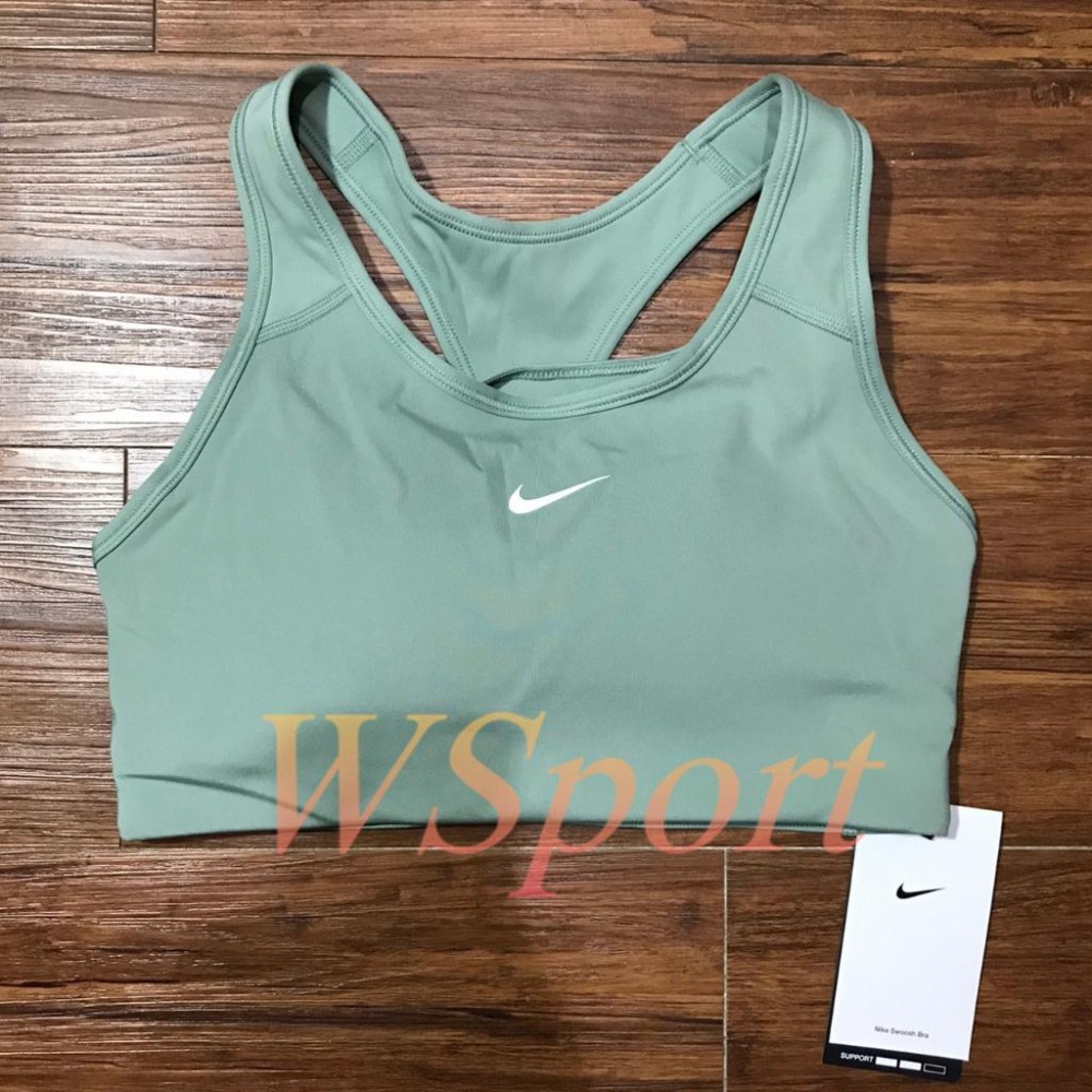 【WS】NIKE SWOOSH BRA 中度支撐 訓練 健身 慢跑 運動 內衣 BV3637-357-細節圖8