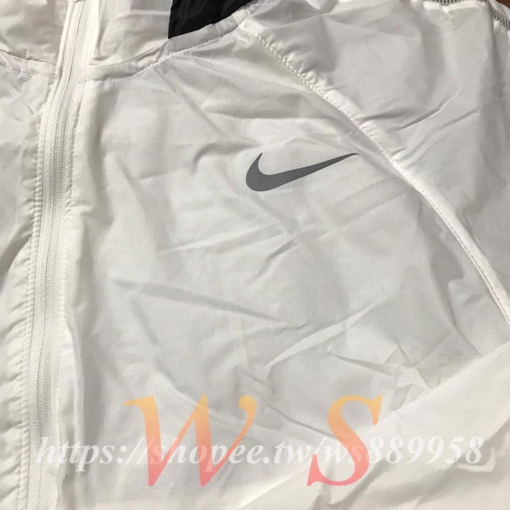 【WS】NIKE AS W NK SHIELD WARM JACKET 白 跑步 保暖 連帽外套 CU3386-100-細節圖3