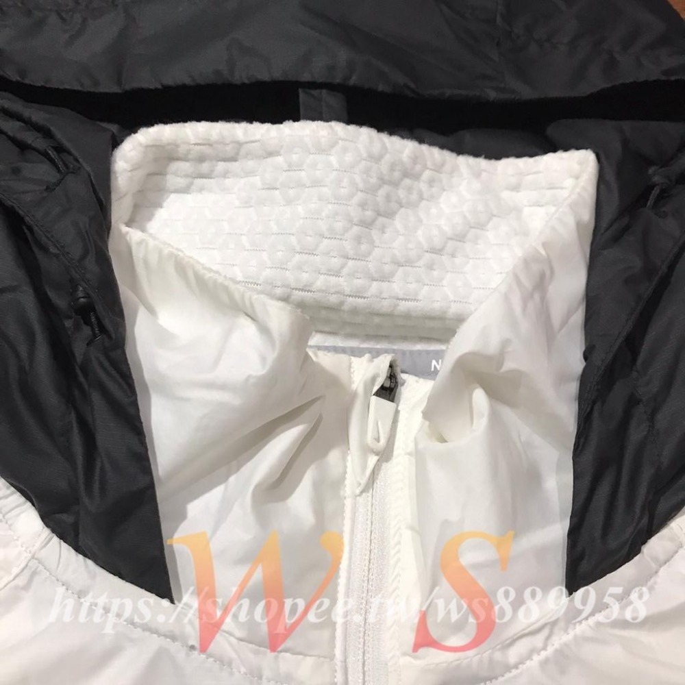 【WS】NIKE AS W NK SHIELD WARM JACKET 白 跑步 保暖 連帽外套 CU3386-100-細節圖6