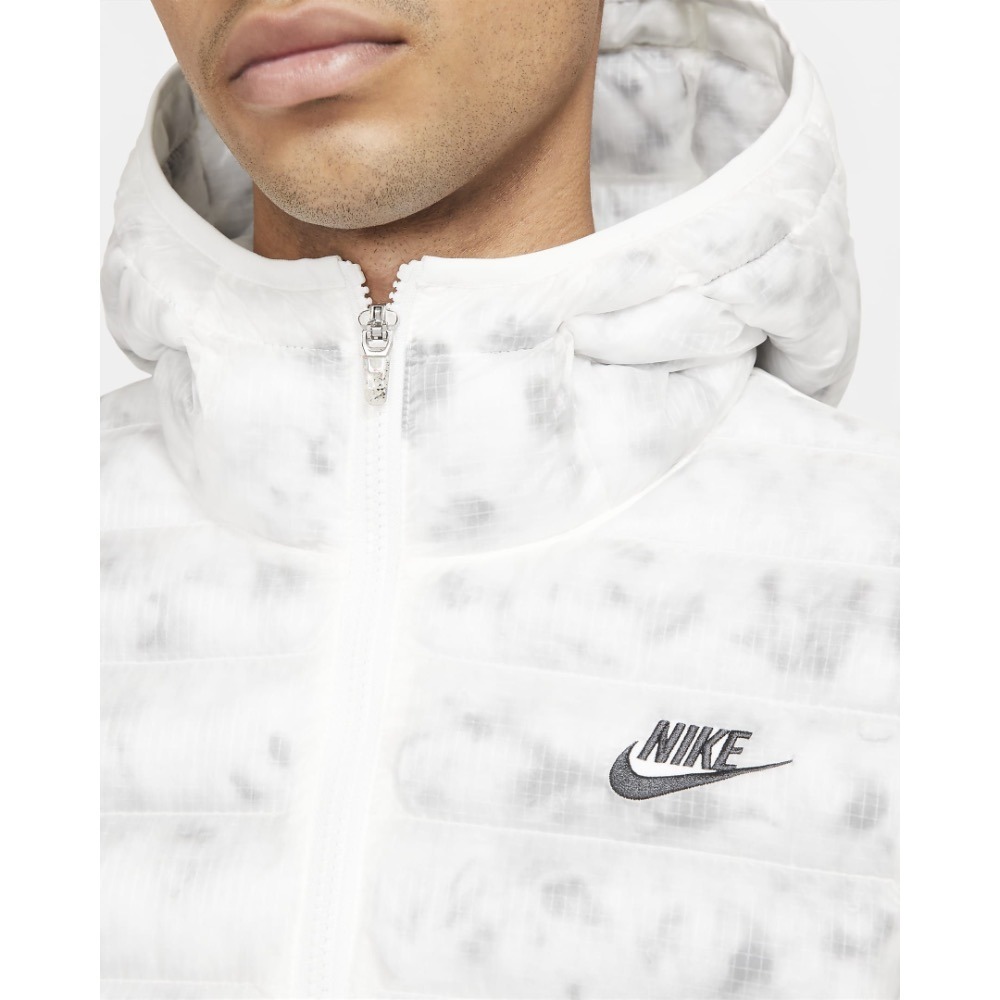 【WS】NIKE NSW SYN JKT 白 男款 運動 休閒 保暖 連帽 外套 羽絨服 DA0397-121-細節圖4