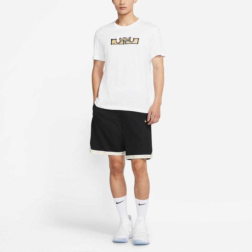 【WS】NIKE DRY LEBRON 男款 白 訓練 運動 籃球 健身 短袖 短T DD0784-100-細節圖4