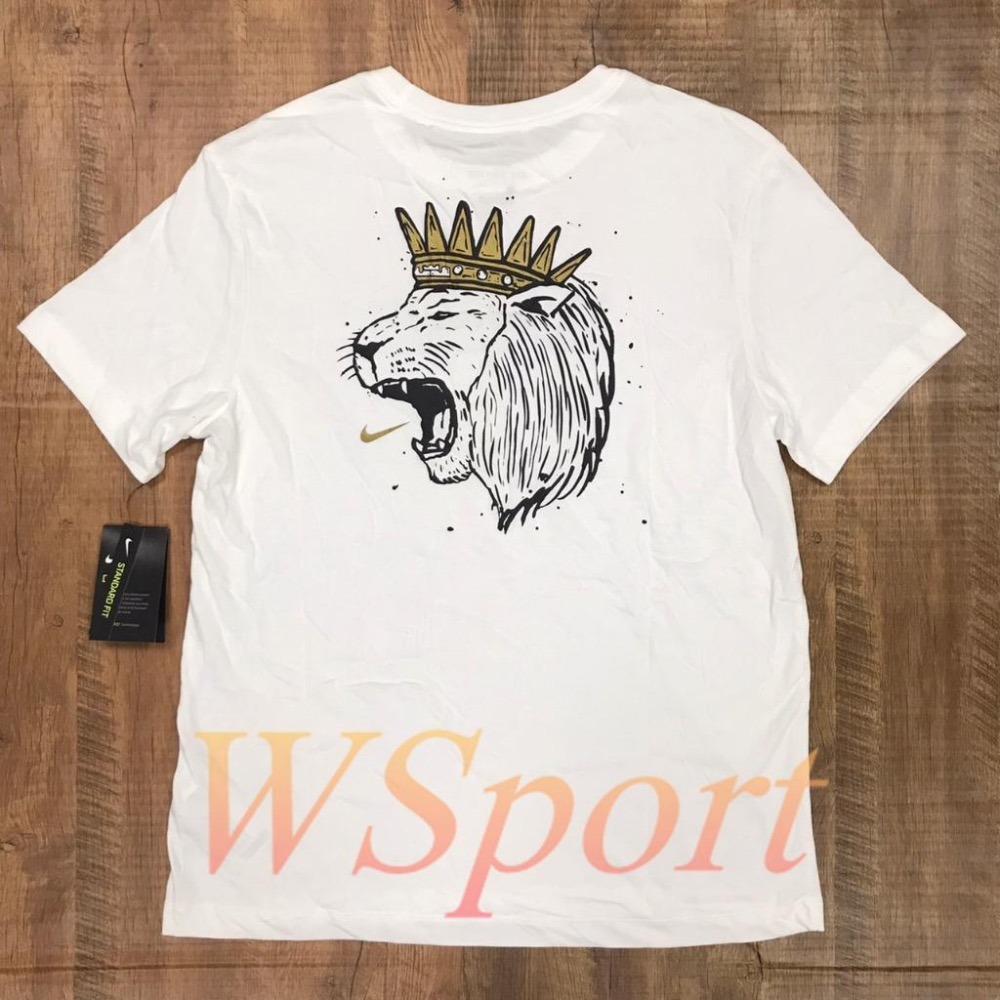 【WS】NIKE DRY LEBRON 男款 白 訓練 運動 籃球 健身 短袖 短T DD0784-100-細節圖7
