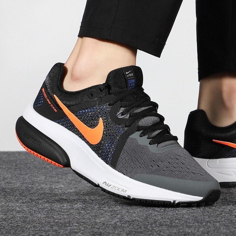 【WS】NIKE ZOOM PREVAIL 男鞋 灰橘 透氣 運動 跑步 慢跑鞋 DA1102-004-細節圖8