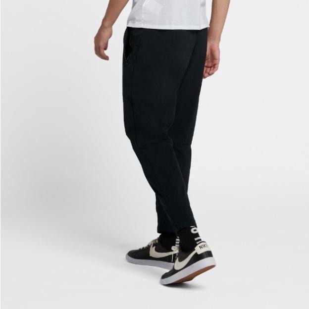 【WS】NIKE NSW PANT 運動 窄管 長褲 基本款 全黑 男款 927987-010-細節圖3