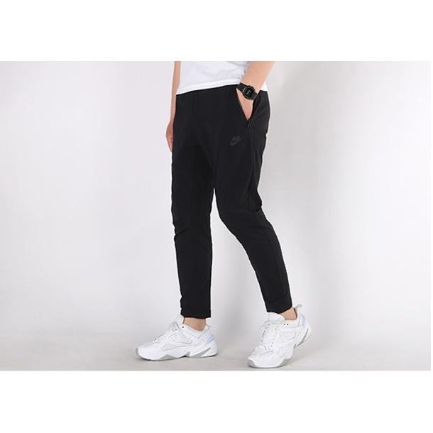 【WS】NIKE NSW PANT 運動 窄管 長褲 基本款 全黑 男款 927987-010-細節圖4
