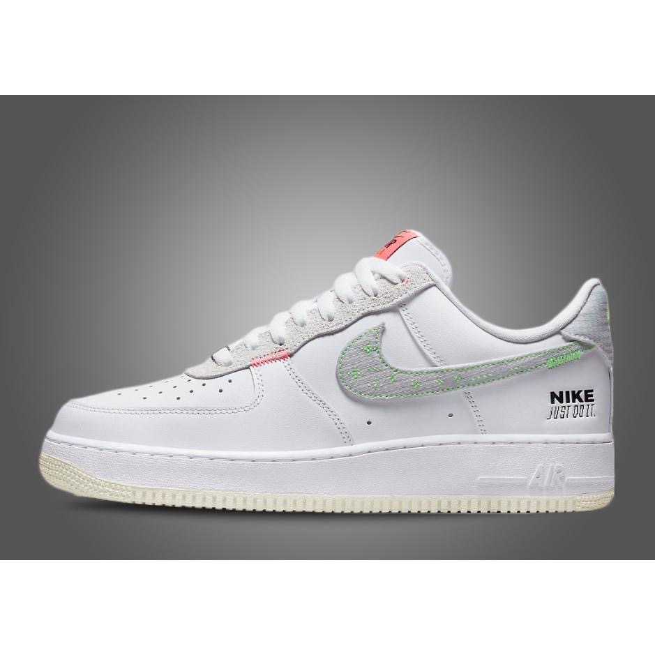 【WS】NIKE AIR FORCE 1 AF1 白灰 基本款 低筒 運動 休閒 板鞋 FB1853-111-細節圖4