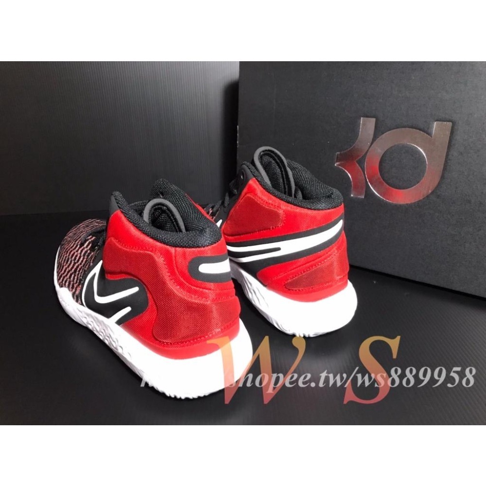 【WS】NIKE KD Trey 5 VIII 杜蘭特 實戰  耐磨 籃球鞋 藍金 CK2089-401黑紅 002-細節圖4