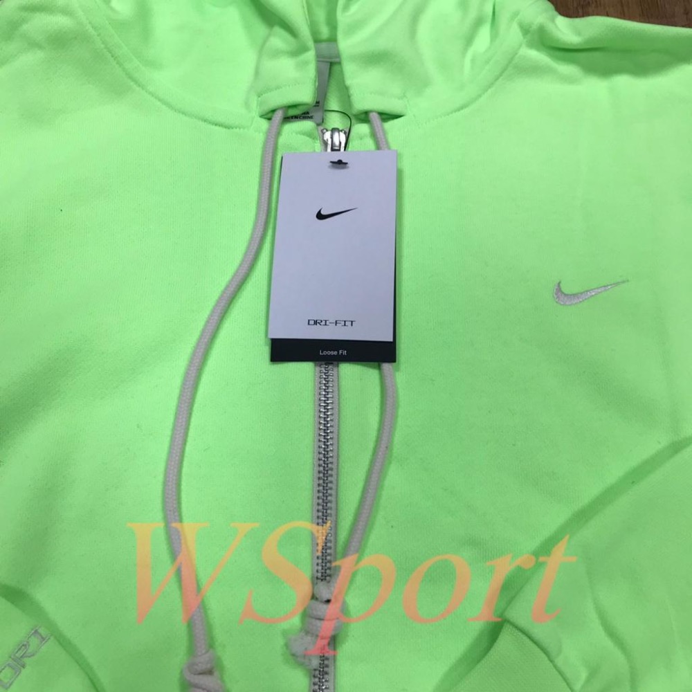 【WS】NIKE STANDARD ISSUE 男款 綠 復古 長袖 運動 籃球 連帽T恤 帽T CK6362-345-細節圖4