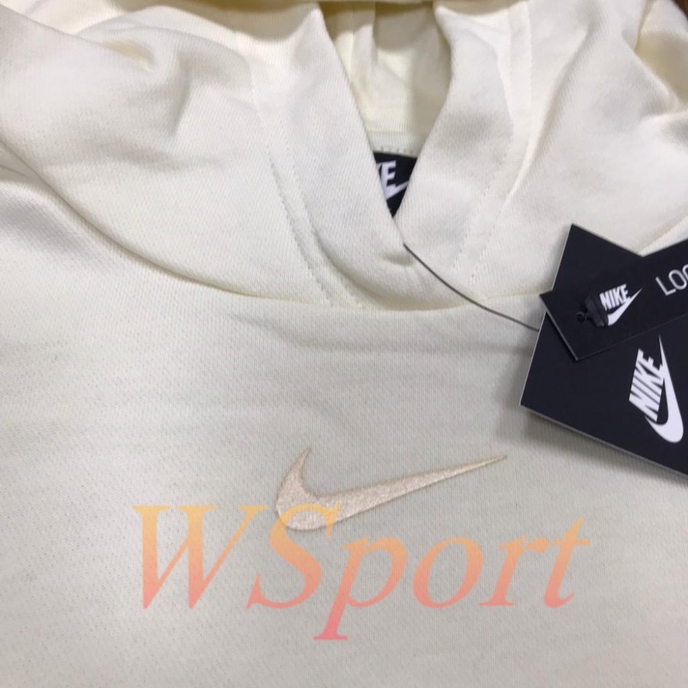 【WS】NIKE NSW ICN CLSH HOODIE FT 女款 運動 休閒 七分袖 帽T CZ9333-133-細節圖9