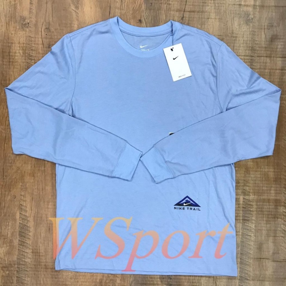 【WS】NIKE TRAIL TEE 男款 運動 跑步 慢跑 休閒 薄長T 長袖 DD4480-468-細節圖6