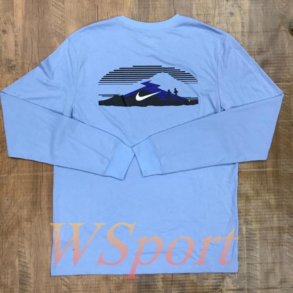 【WS】NIKE TRAIL TEE 男款 運動 跑步 慢跑 休閒 薄長T 長袖 DD4480-468-細節圖7