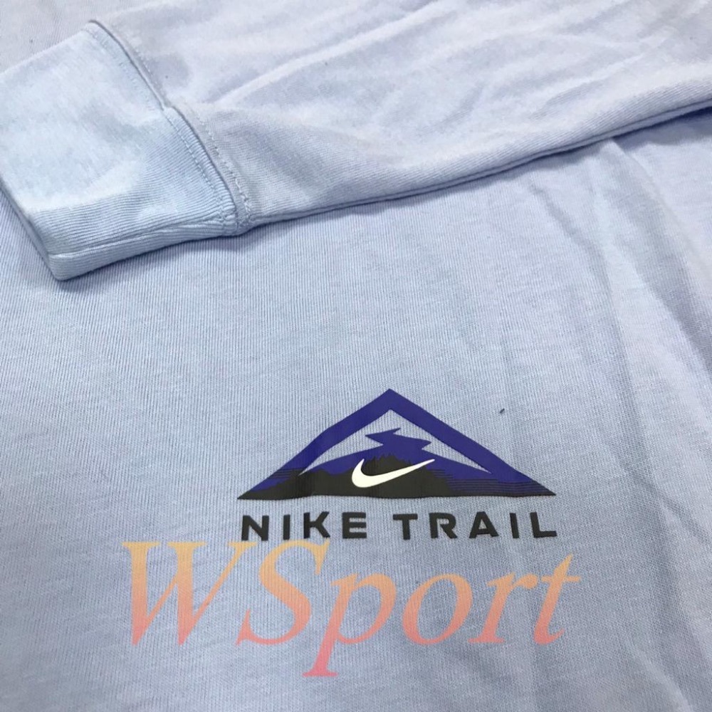 【WS】NIKE TRAIL TEE 男款 運動 跑步 慢跑 休閒 薄長T 長袖 DD4480-468-細節圖8