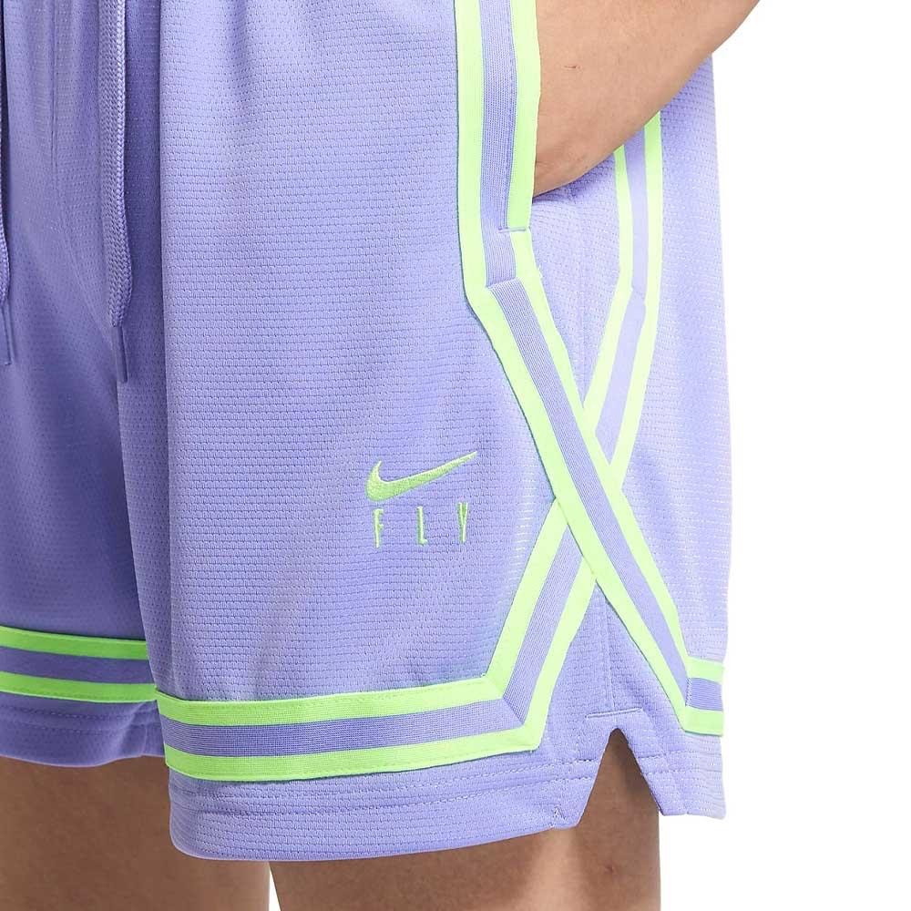 【WS】NIKE FLY CROSSOVER SHORT M2 女款 粉紫 運動 籃球褲 短褲 DH7326-569-細節圖2