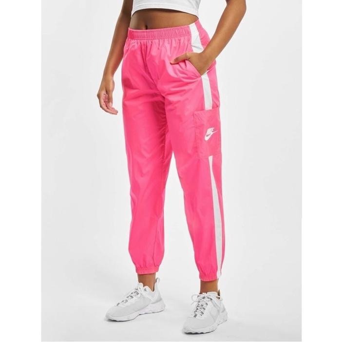 【WS】NIKE AS W NSW PANT 女 風褲 粉 縮口 穿搭 梭織 運動休閒 透氣 CJ7347-639-細節圖2