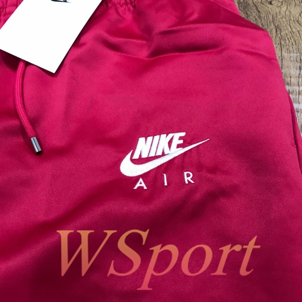 【WS】NIKE NSW AIR WVN MR PNT 女褲 紅 運動 休閒 長褲 縮口褲 DD5426-643-細節圖4