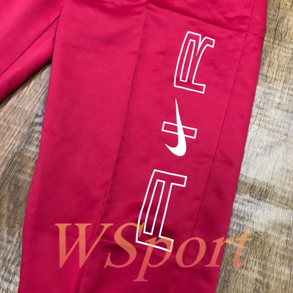 【WS】NIKE NSW AIR WVN MR PNT 女褲 紅 運動 休閒 長褲 縮口褲 DD5426-643-細節圖5