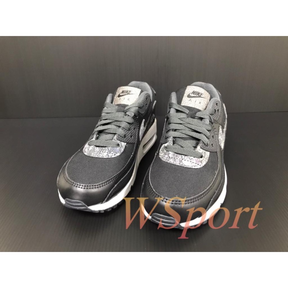 【WS】NIKE W AIR MAX 90 SE 女鞋 黑白 復古 氣墊 慢跑 工作鞋 休閒鞋 DC9445-001-細節圖3