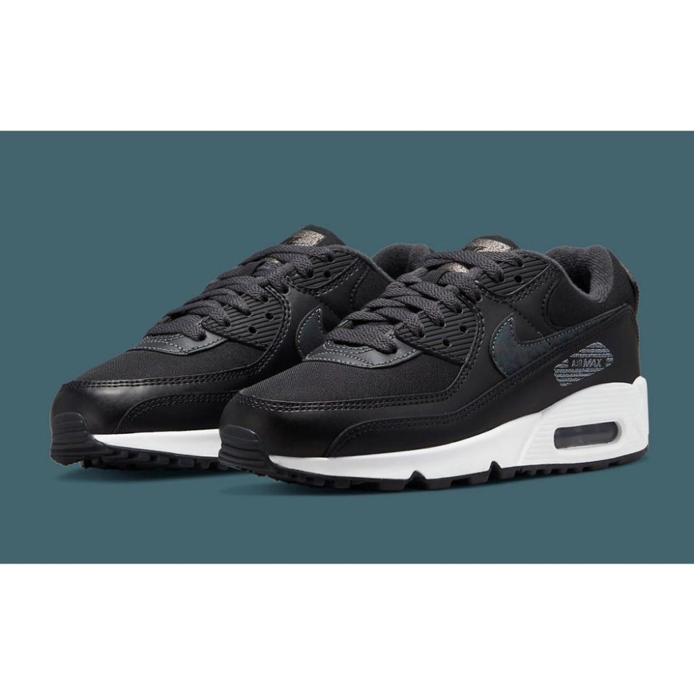 【WS】NIKE W AIR MAX 90 SE 女鞋 黑白 復古 氣墊 慢跑 工作鞋 休閒鞋 DC9445-001-細節圖6