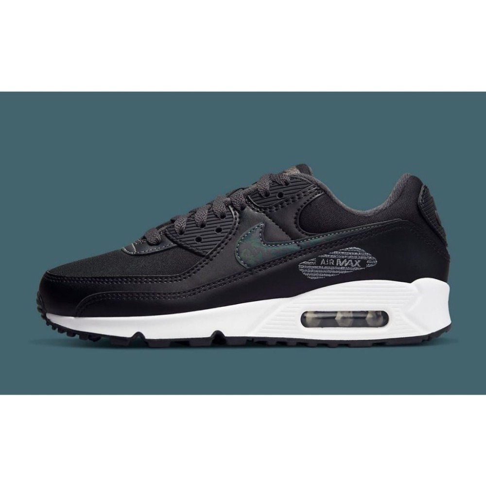 【WS】NIKE W AIR MAX 90 SE 女鞋 黑白 復古 氣墊 慢跑 工作鞋 休閒鞋 DC9445-001-細節圖7