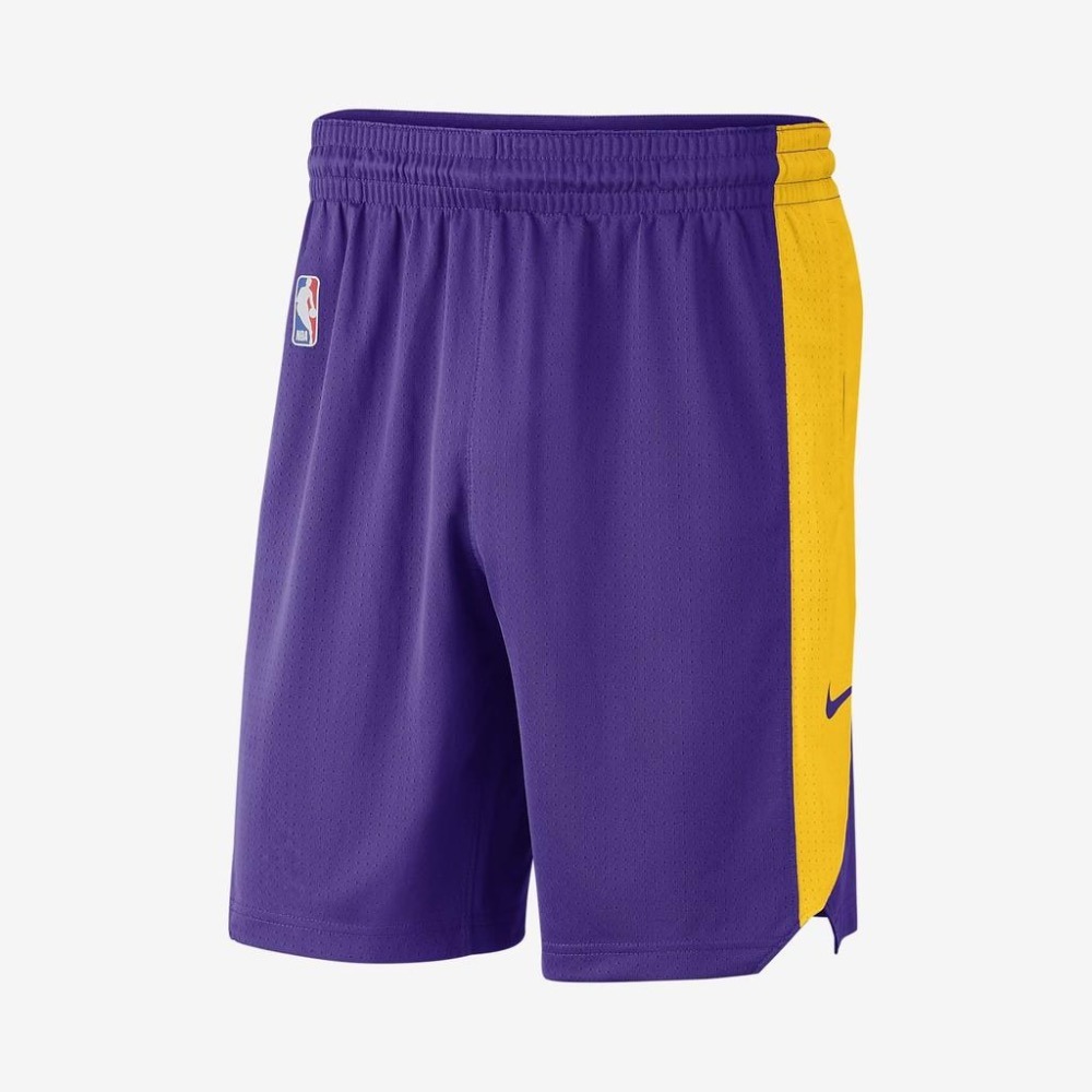 【WS】NIKE LAKERS 洛杉磯湖人 籃球 短褲 紫金大軍 KOBE LBJ AD 籃球褲  AJ5078-504-細節圖5