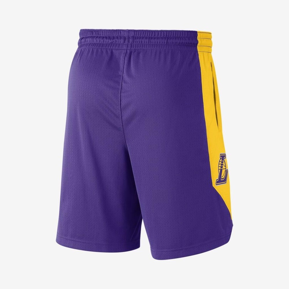 【WS】NIKE LAKERS 洛杉磯湖人 籃球 短褲 紫金大軍 KOBE LBJ AD 籃球褲  AJ5078-504-細節圖6