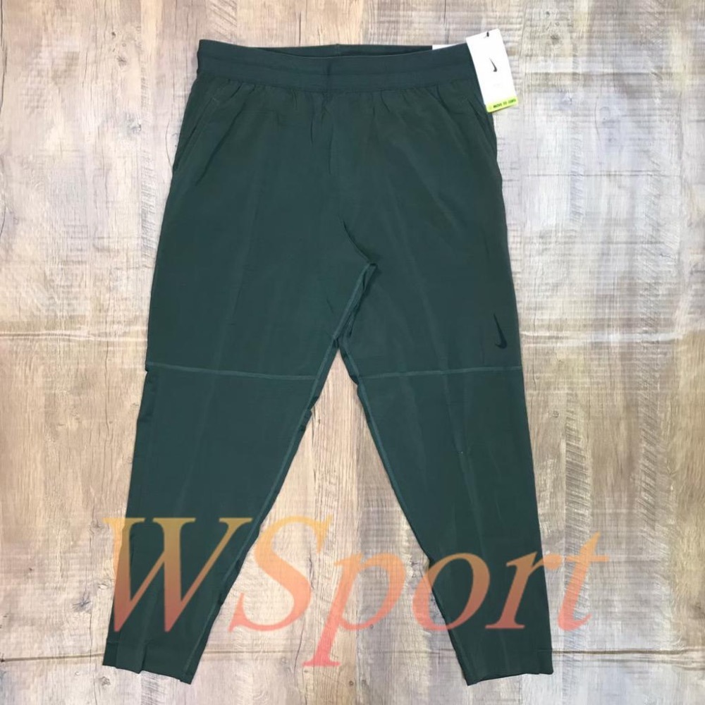 【WS】NIKE YOGA DRI-FIT 男 跑步 訓練 健身 運動 慢跑 瑜珈 長褲 CU7379-355-細節圖5