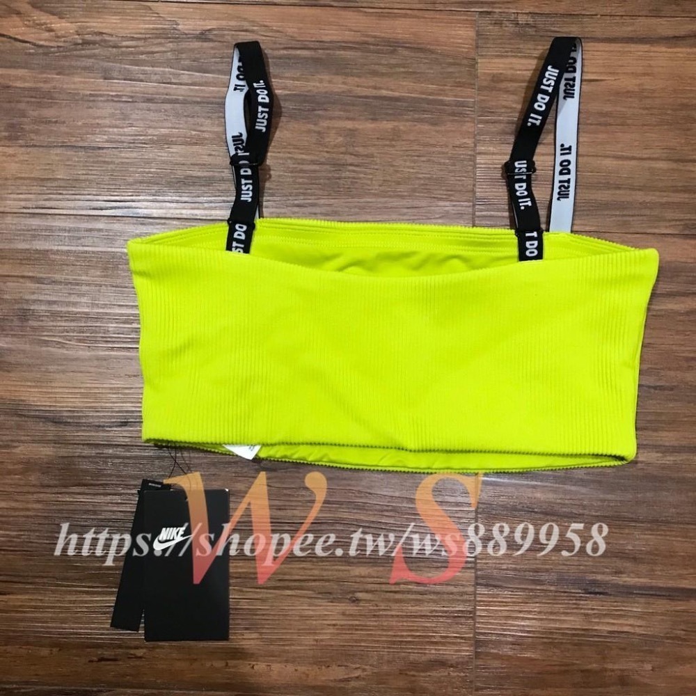 【WS】NIKE BRA 女款 低強度 健身 瑜伽 緊身 運動內衣 背心 CJ2607-308-細節圖6