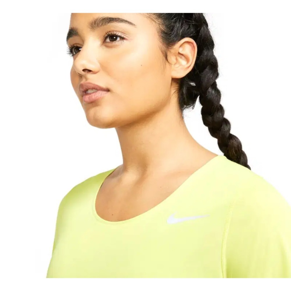 【WS】NIKE City Sleek 女款 U領 透氣 運動 跑步 瑜伽 健身 訓練 短袖 上衣 CJ9445-367-細節圖4