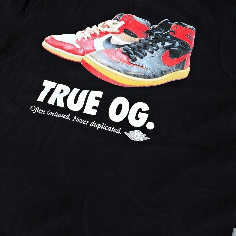 【WS】NIKE JORDAN True OG 喬丹 飛人 一代 長袖 長T 大學T 807470-010-細節圖4