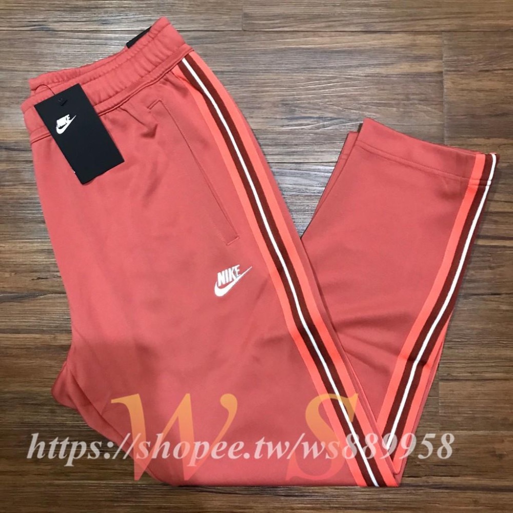 【WS】NIKE NSW Trousers 滑面 刺繡LOGO 運動 休閒 運動長褲 AR2247-603-細節圖3