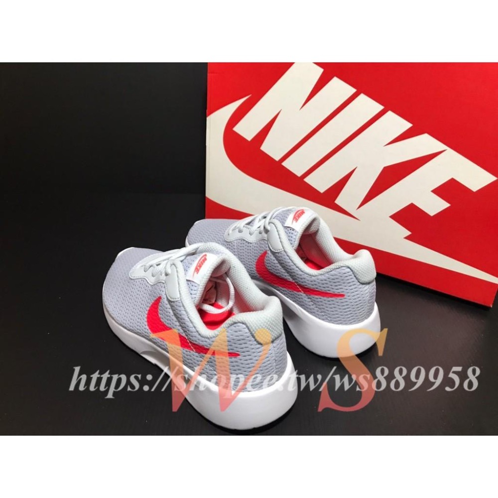 【WS】NIKE TANJUN (GS) 灰粉橘 網布 透氣 輕量  運動 休閒跑步鞋 女童跑步鞋 818381-024-細節圖3