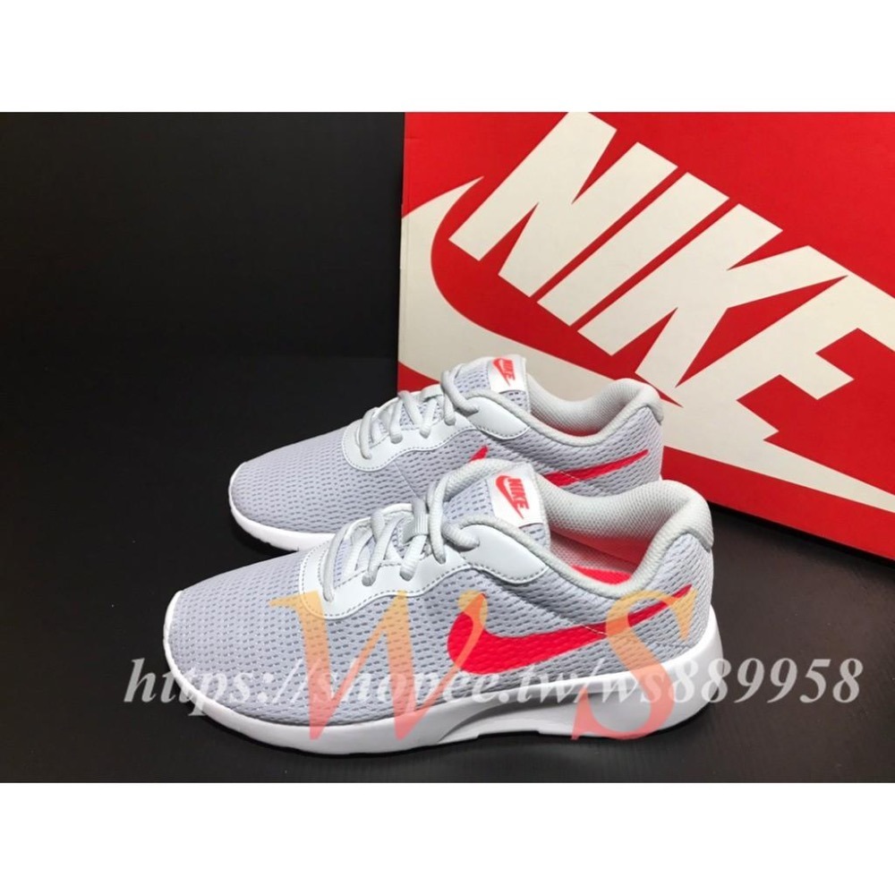 【WS】NIKE TANJUN (GS) 灰粉橘 網布 透氣 輕量  運動 休閒跑步鞋 女童跑步鞋 818381-024-細節圖2