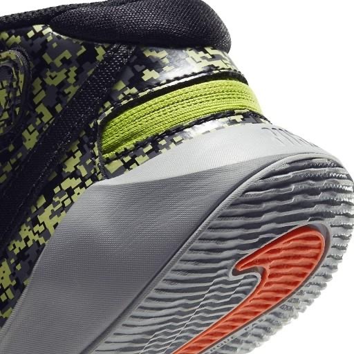 【WS】NIKE AIR TEAMHUSTLE 童鞋 拉鍊 免鞋帶 運動鞋 籃球鞋 球鞋 CU1520-001-細節圖9