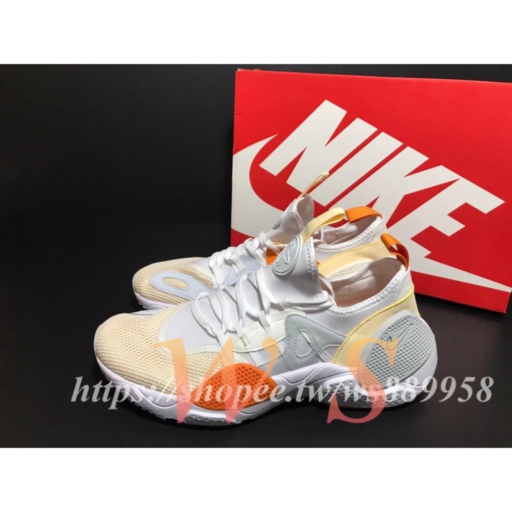 【WS】NIKE Huarache E.D.G.E. TXT 黃橙 武士鞋 運動鞋 襪套 休閒 AO1697-104-細節圖2